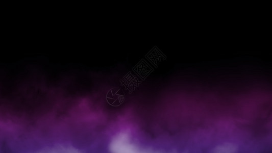 空气黑色背景上的抽象多色蓝粉紫雾和烟用于概念设计万圣节幽灵之夜多色的灰图片