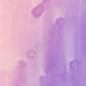 垃圾摇滚形象的丙烯酸纤维紫色粉红水彩画笔纹抽象背景图片