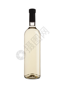 未开封醉白葡萄酒瓶在背景上单独贴标签白背景上孤立葡萄酒瓶背景上隔离派对图片