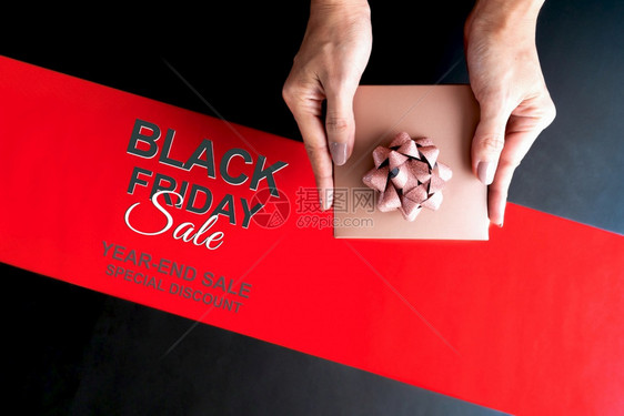 最终的礼物黑色星期五销售网上购物奢华礼品盒晋升图片