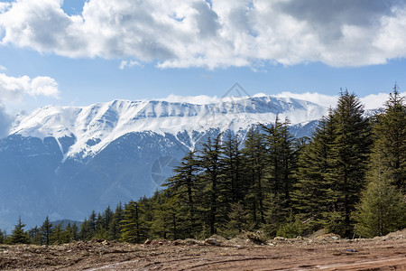 土耳其的冰雪和山风景摄影自然旅行图片