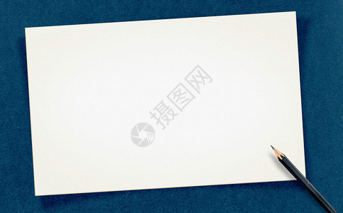 广告用铅笔写在手工艺纸上的旧白空卡装上文字问候领导图片