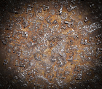硬化工业的井穴内生锈图案的详情井口内生锈图案的详情图片