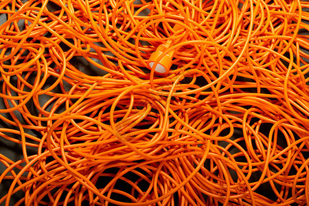 白色的橙抽象电缆背景有趣的浅光拷贝粘贴纹理和自然多彩的交融美丽速连科图片