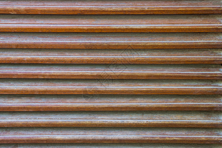 窗户棕色的木材近身平行板纹理作为室内装饰和通风的一个元素图片