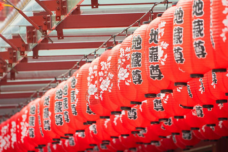 古董新年庆典期间红灯笼被装饰唐人街宗教的图片