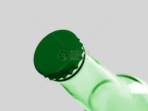 空的产品顶端视图空啤酒瓶在白方花边聚会概念上被孤立标签图片