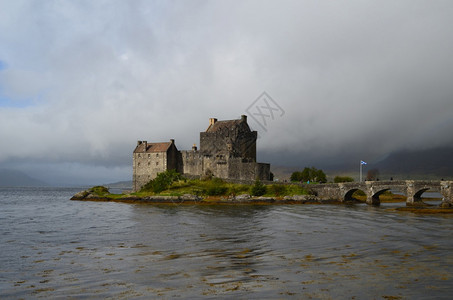 内阿尔什在苏格兰艾琳多南城堡上酿成的暴风雨凯尔图片