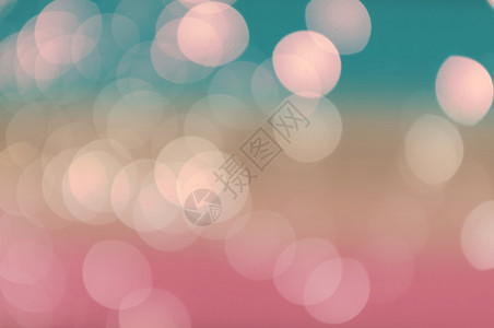 Bokeh抽象光绿色和粉红梯度颜背景概念爱夏天橙闪光圣诞节图片