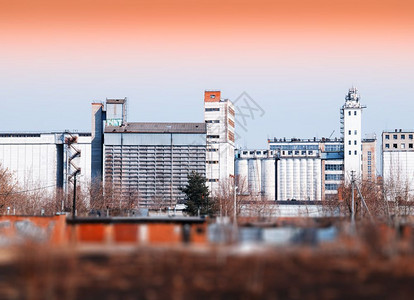 大都市墙纸耀斑放射工厂业背景放射工厂业背景高清图片