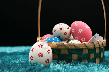 假期季节复活鸡蛋日快乐的打猎装饰品有机的图片