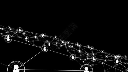 联网oopicapi技术有远见的人网络链接和连3D渲染计算机图形有远见的人网络链接和连图片