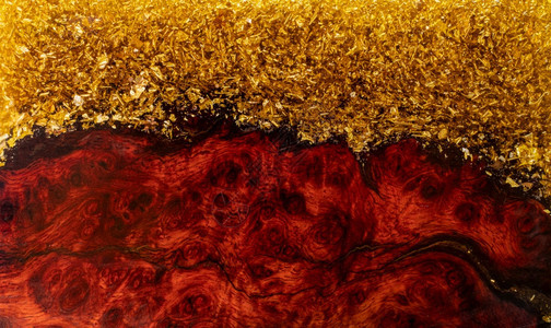 粮食异国情调金子种植环氧树脂稳定缅甸帕达克木材背景纹理图片
