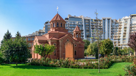 亚美尼使徒是美尼人民的东方正的一部分它是乌克兰敖德萨最古老的社区亚美尼使徒之一1920年月3日至19年月日国民旅行户外图片