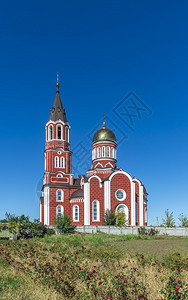 托莫斯夏天乌克兰敖德萨093218敖德萨附近的SvyatoHeorhivska教堂位于乌克兰VelikyDolnik地区乌克兰敖图片