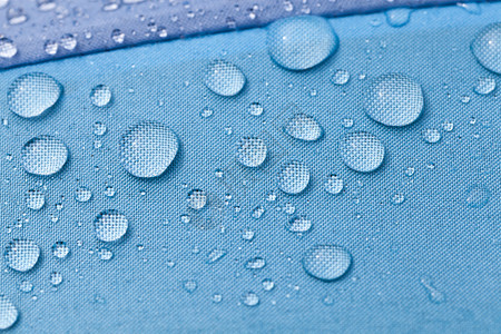 干净的水色防多彩蓝紫雨最后的有水滴紧闭户外材料是一个透气伞图片