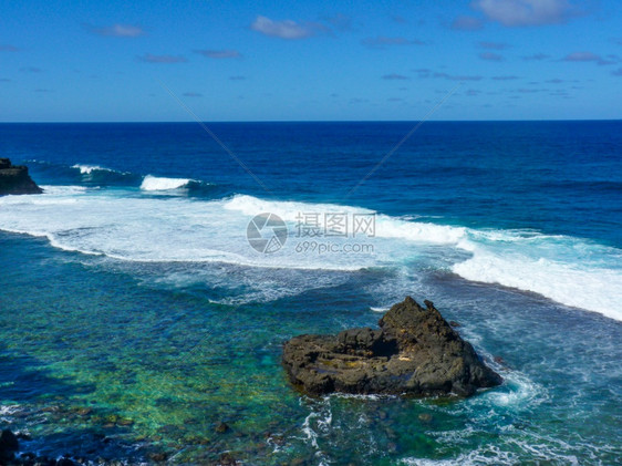Rochequipleure毛里求斯岛的Gris海滩假期风景优美旅行图片