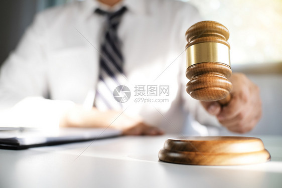 信息行政的文件办公室司法律师选定重点为锤子图片