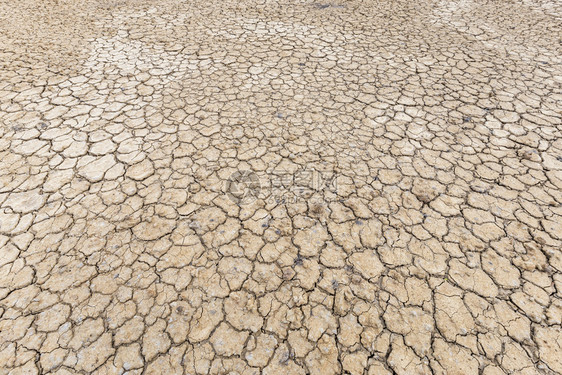 土壤干旱分裂棕色土或破碎的地质背景图片