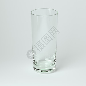 鸡尾酒玻璃收藏白背景的柯林斯高球液体杯子图片