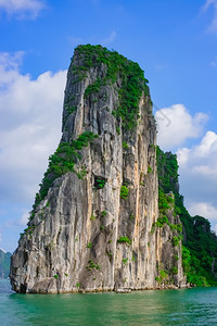 宁静下龙越南哈隆湾东亚山地岛松弛图片