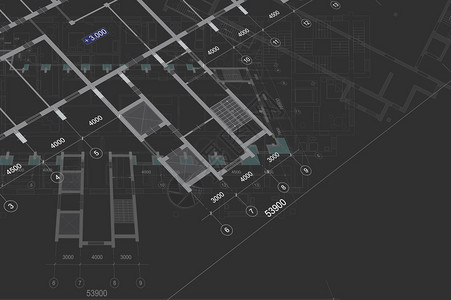 文档家建筑背景与技术图纸蓝系列场地规划纹理房屋蓝图纸建筑项目的一部分与技术图纸的建筑背景蓝图计划纹理建筑项目的绘图部分线条图片