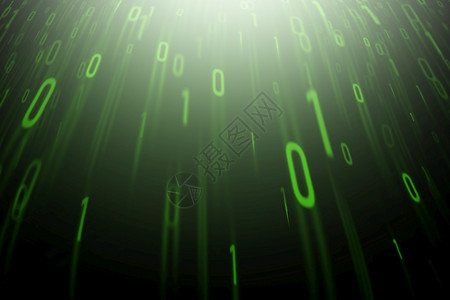 黑色的背景上抽象绿色二进制代码的绿色行黑背景上的抽象绿色二进制代码木马字符串图片
