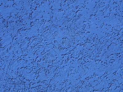 墙上石膏工事沙质上的蓝色灰泥布优质的有感材料图片