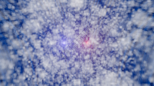 抽烟宽蓝色激光空间中的烟雾效应4kuhd3d插图背景用激光灯形成烟雾插图背景超高清安静的图片