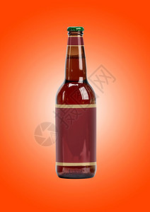 苏打在棕色背景下与布朗牌挂商瓶装上饮料的概念工艺派对图片