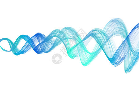 蓝色的插图彩虹抽象蓝色扭曲网波图片