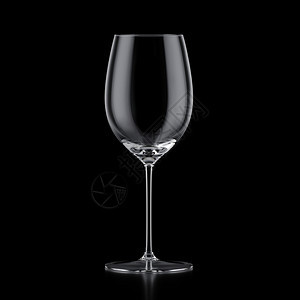 水晶喝小路在黑底葡萄酒杯上隔绝的葡萄玻璃图片