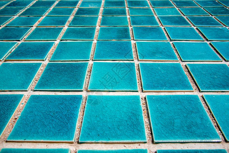 现代的颜色蓝游泳池瓷砖地板的特写建筑师与施工理念材料设计室内外主题透视角洗澡图片