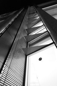布鲁塞尔欧洲区建筑结构详情黑白两伊布鲁塞尔的欧洲区现代几何商业图片