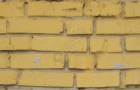 质地无缝的速连科乌克兰基辅黄砖墙底壁面板状黄砖墙图片