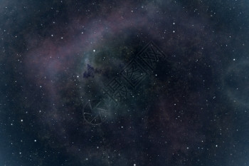 遥远恒星云背景的图像一种抽象图片