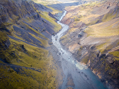 气候梦见冰岛自然海弗斯瀑布景观全和冒险概念背历险冰岛的图片