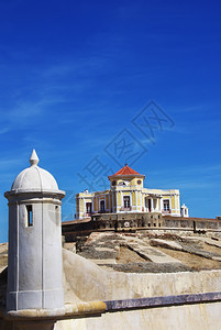 筑城纪念碑古老的格拉卡堡埃尔瓦斯阿连特茹地区葡萄牙图片
