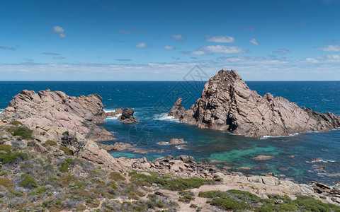 海洋生物群落西澳大利亚州LeeuwinNaturatiliste公园自然角美丽的沿海景观岸线图片