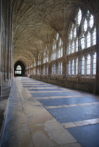 英国格洛斯特大教堂著名的修道院灵联合的建筑学图片