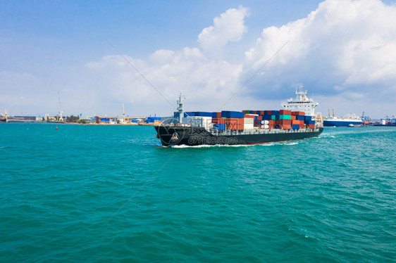 工业的贸易高向港口运输送货物的国际和海运港背景泰国际和航运港背景情况截至205年1月3日单位泰国图片