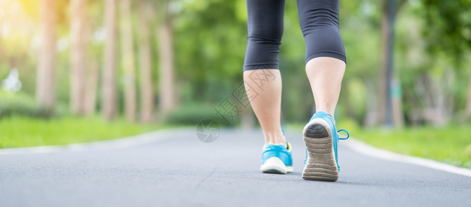 小牛女士穿着运动鞋的年轻成女子在公园户外跑步妇女早上慢跑和在路行走运动员的腿肌肉健康的生活方式和锻炼概念女青年子早晨图片