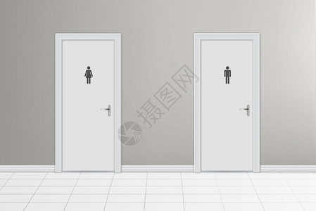 墙股票男女公共厕所入口现实型厕所代建筑内置休息室插口说明用具的存货洗澡图片