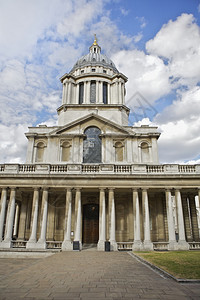 古典联合王国伦敦皇家海军学院和格林威治大学的建筑联合王国伦敦英联合的门图片