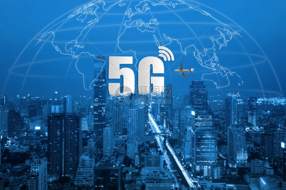 服务车物联网5G络无线系统和智能手机城市通信网络连接全球无线装置的互联网b5G网络无线系统和智能手机城市通信网络图片