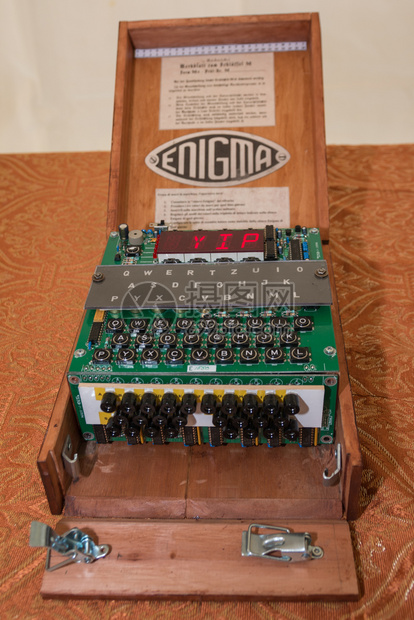 消息二战时期的Enigma密码编机收音图片
