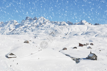 冬季雪景风光图片