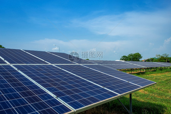 太阳能电厂图片