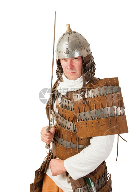 戏剧勇敢中世纪士男子身穿古代盔甲剧院图片