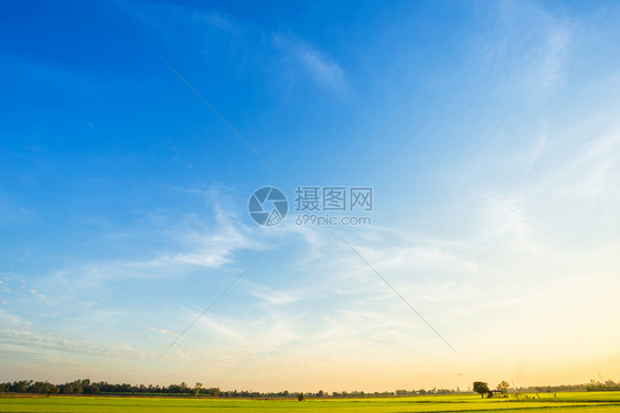 天气质地蓝色的日落戏剧天空纹理背景明亮的图片